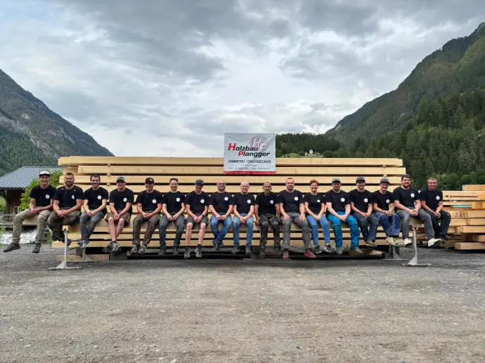 Holzbau Plangger Teamfoto